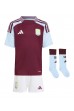Aston Villa Ian Maatsen #22 Babyklær Hjemme Fotballdrakt til barn 2024-25 Korte ermer (+ Korte bukser)